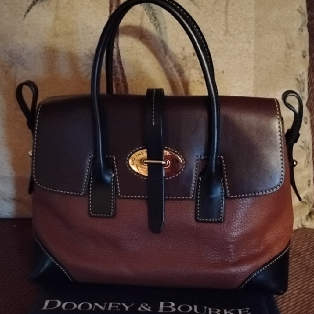 Dooney Bourke Multicolor Leather Satchel